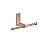 hansgrohe Axor Papierrollenhalter 42657300 double, montage mural, or rouge poli