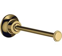 hansgrohe AXOR Porte-rouleau de papier Montreux, 42028990, Couleur: Optique en or poli