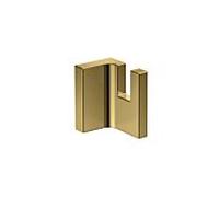 Hansgrohe Crochet à serviette rectangulaire AXOR Universal métal montage mural Or poli