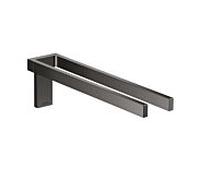 Hansgrohe Axor – Porte-serviettes 42622330 – 380 mm, à deux bras, fixe – Chrome noir poli