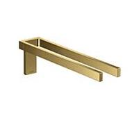 hansgrohe Axor porte-serviettes 42622990 380mm, à deux bras, fixe, optique or poli