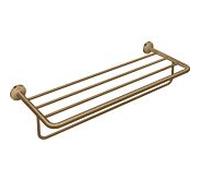 hansgrohe AXOR UNIVERSAL Circular Porte-serviettes, avec porte-serviettes, 42843140, Couleur: Bronze brossé