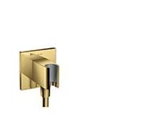 hansgrohe Axor Porter unité 36734990 carré, avec clapet anti-retour, fonction de maintien intégrée, aspect or poli