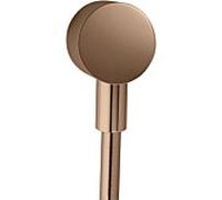 hansgrohe Axor raccord de tuyau 27451300 rond, avec clapet anti-retour, or rouge poli