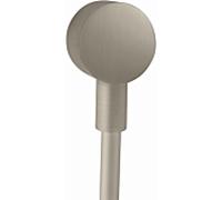 hansgrohe Axor raccord de tuyau 27451820 rond, avec clapet anti-retour, nickel brossé