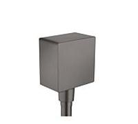 hansgrohe Axor raccord de tuyau 36732340 carré, avec clapet anti-retour, chrome noir brossé
