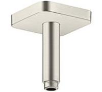 Hansgrohe Raccordement au plafond Axor 26965800 100 mm aspect acier inoxydable carré