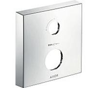 hansgrohe Axor rosace d'extension 14970000 2 trous, carré, flèche, chrome