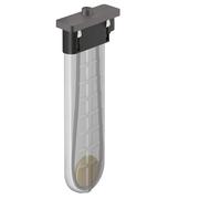 hansgrohe AXOR sBox set de finition softsquare, 28017340, Couleur: Chrome noir brossé