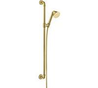 Hansgrohe Axor Set de douche 26023950 900 mm avec douchette 85 1 jet – laiton brossé