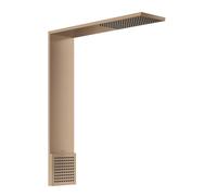 hansgrohe AXOR ShowerComposition module de douche 110/220, 1jet, avec douchette dépaule, saillie 424mm, 12593310, Couleur: Or rouge brossé