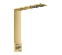 hansgrohe AXOR ShowerComposition module de douche 110/220, 1jet, avec douchette dépaule, saillie 424mm, 12593250, Couleur: Optique or brossé