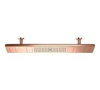 Hansgrohe AXOR ShowerSolutions ShowerHeaven 1200/300 4jet, éclairage 3700 K, Coloris: Rouge poli or - 10629300