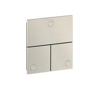 hansgrohe AXOR ShowerSelect ID robinet, 3 consommateurs, encastré, carré, 36780800, Couleur: aspect inox