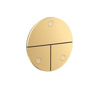 hansgrohe AXOR ShowerSelect ID robinet, 3 consommateurs, encastré, rond, 36779250, Couleur: Optique or brossé