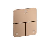 hansgrohe AXOR ShowerSelect ID robinet, 3 consommateurs, encastré, softsquare, 36781310, Couleur: Or rouge brossé