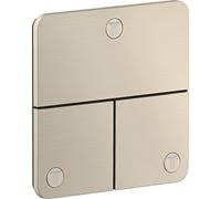 hansgrohe AXOR ShowerSelect ID robinet, 3 consommateurs, encastré, softsquare, 36781820, Couleur: Nickel brossé