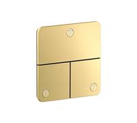Robinet Encastrable Douche Axor ShowerSelect ID softsquare, 3 sorties, encastré Laiton Brossé 36781950