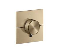 hansgrohe AXOR ShowerSelect ID thermostat, encastré, carré, 1 consommateur, 36757140, Couleur: Bronze brossé
