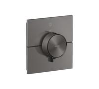 hansgrohe AXOR ShowerSelect ID thermostat, encastré, carré, 1 consommateur, 36757340, Couleur: Chrome noir brossé