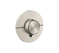 hansgrohe AXOR ShowerSelect ID thermostat, encastré, rond, 1 consommateur, 36756800, Couleur: aspect inox