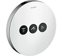 Hansgrohe hansgrohe Kit de montage fini ShowerSelect vanne encastrée, ronde, 3 utilisateurs, chrome Quantité:1