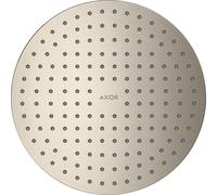 hansgrohe AXOR ShowerSolutions 250 Douchette suspendue 2 jets, montage en saillie au plafond, 35298820, Couleur: Nickel brossé
