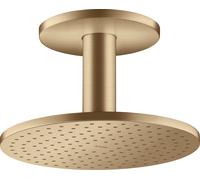 hansgrohe Douche de tête Axor 35297140 avec raccordement au plafond, bronze brossé