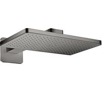 hansgrohe AXOR ShowerSolutions douche de tête 460/300 1 jet, bras de douche, 35274330, Couleur: Chrome noir poli