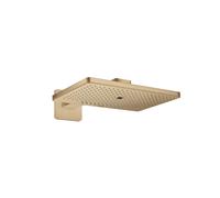 hansgrohe AXOR ShowerSolutions douche de tête 460/300 3jet, bras de douche, rosette, 35276140, Couleur: Bronze brossé