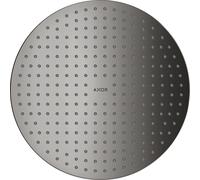 hansgrohe AXOR ShowerSolutions douche suspendue 300 1 jet, montage en saillie au plafond, 35302330, Couleur: Chrome noir poli