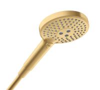 hansgrohe AXOR ShowerSolutions douchette à main 120 3jet EcoSmart 9 l/min, 26051250, Couleur: Optique or brossé