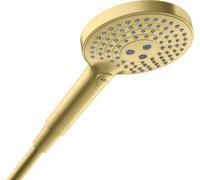 hansgrohe AXOR ShowerSolutions douchette à main 120 3jet EcoSmart 9 l/min, 26051950, Couleur: laiton brossé