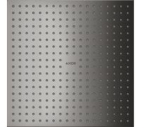 hansgrohe AXOR ShowerSolutions douchette suspendue 300/300 2jet, montage en saillie au plafond, 35321330, Couleur: Chrome noir poli