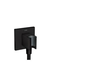 hansgrohe AXOR ShowerSolutions FixFit FixFit Porter unit Square, 36734670, Couleur: Noir Mat