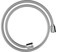 hansgrohe AXOR ShowerSolutions flexible de douche textile, 1250mm, écrou conique et cylindrique, 28227000, Couleur: chrome