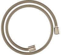 hansgrohe AXOR ShowerSolutions flexible de douche textile, 1250mm, écrou conique et cylindrique, 28227140, Couleur: Bronze brossé