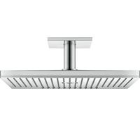 hansgrohe AXOR ShowerSolutions pomme de douche suspendue 460/300 3jet, raccordement au plafond, 35281000, Couleur: chrome