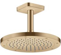 hansgrohe AXOR ShowerSolutions raccord de douche au plafond, 100mm, DN15, 26965140, Couleur: Bronze brossé