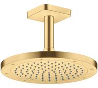 hansgrohe AXOR ShowerSolutions raccord de douche au plafond, 100mm, DN15, 26965250, Couleur: Optique or brossé