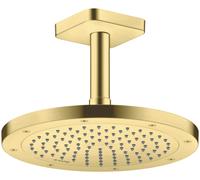 hansgrohe AXOR ShowerSolutions raccord de douche au plafond, 100mm, DN15, 26965950, Couleur: laiton brossé