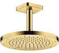 hansgrohe AXOR ShowerSolutions raccord de douche au plafond, 100mm, DN15, 26965990, Couleur: Optique en or poli