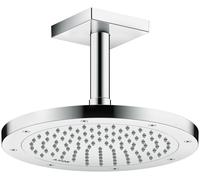 hansgrohe AXOR ShowerSolutions raccord de plafond, carré, 100mm, 26437000, Couleur: chrome