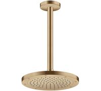 Hansgrohe Connecteur de plafond Axor 26433140 – 300 mm rond – Bronze brossé