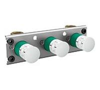Hansgrohe Axor ShowerSolutions set de base 45442180 pour thermostat 800, surface et affleurant