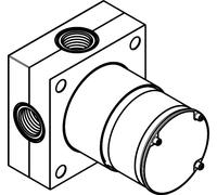 hansgrohe AXOR ShowerSphere corps de base pour douche de tête 2jet avec raccordement au plafond, 39766180