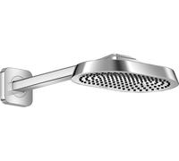 hansgrohe AXOR ShowerSphere Douche de tête 250/160 1jet avec bras de douche, 39754000, Couleur: chrome