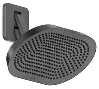 hansgrohe AXOR ShowerSphere Douche de tête 370/220 2jet avec bras de douche mobile, 39745330, Couleur: Chrome noir poli