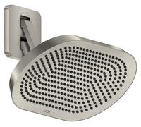 hansgrohe AXOR ShowerSphere Douche de tête 370/220 2jet avec bras de douche mobile, 39745800, Couleur: Acier inoxydable Optic