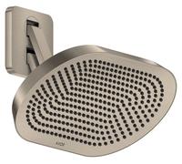 hansgrohe AXOR ShowerSphere Douche de tête 370/220 2jet avec bras de douche mobile, 39745820, Couleur: Nickel brossé